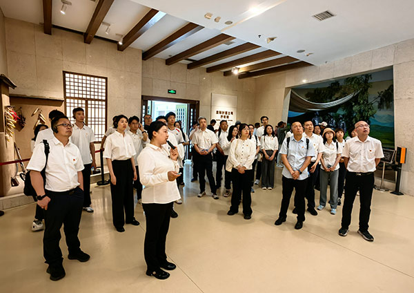 年轻干部在西柏坡红色教育基地的成长密码