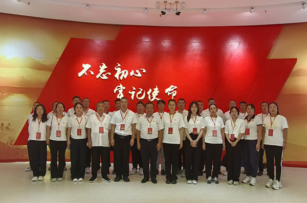 中共灵丘县委组织部党支部“追寻红色足迹 弘扬爱国精神”主题党日活动