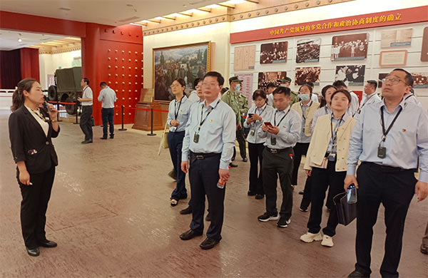 西柏坡红色教育基地