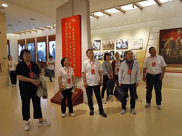 西柏坡红色培训基地，西柏坡红色培训